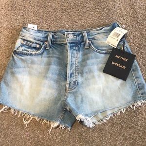 Mother fray short